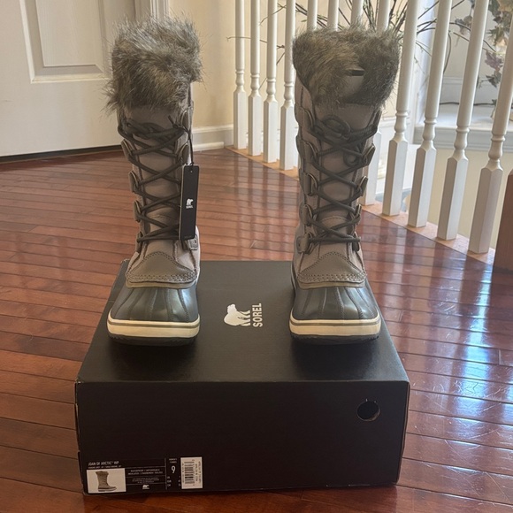Sorel Women's Winter Boots - Gray and Brown - Picture 1 of 4